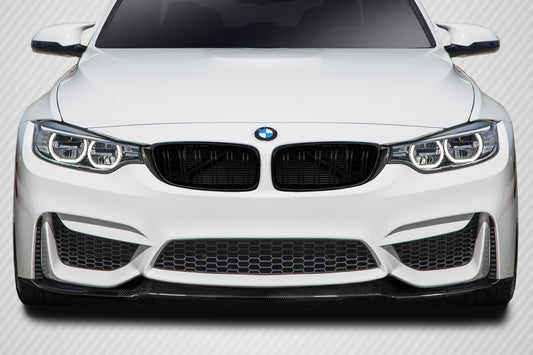 2014-2018 BMW M3 F80 2014-2020 M4 F82 F83 Carbon Creations CS Look Front Lip Under Spoiler - 1 Piece