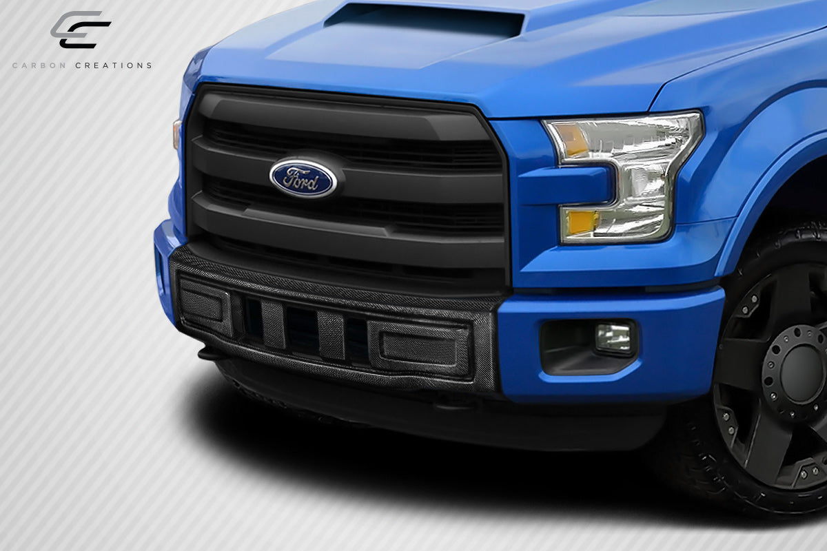 2015-2020 Ford F-150 Carbon Creations BSZ Front Bumper Grille - 1 Piece