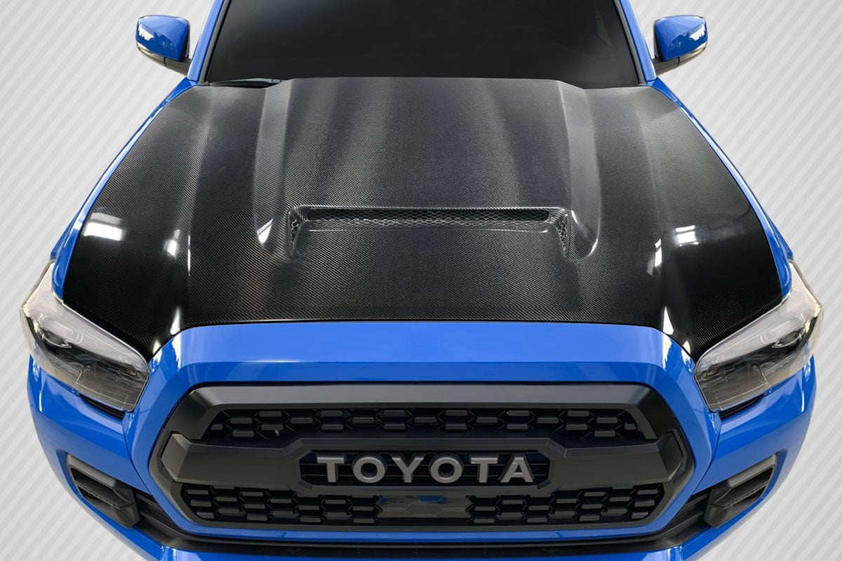 2016-2023 Toyota Tacoma Carbon Creations RKS Hood - 1 Piece