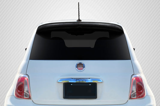 2012-2019 Fiat 500 Carbon Creations Abarth Look Roof Wing Spoiler - 1 Piece