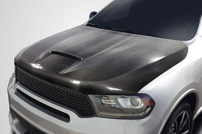 2011-2023 Dodge Durango Carbon Creations SRT Look Hood - 1 Piece