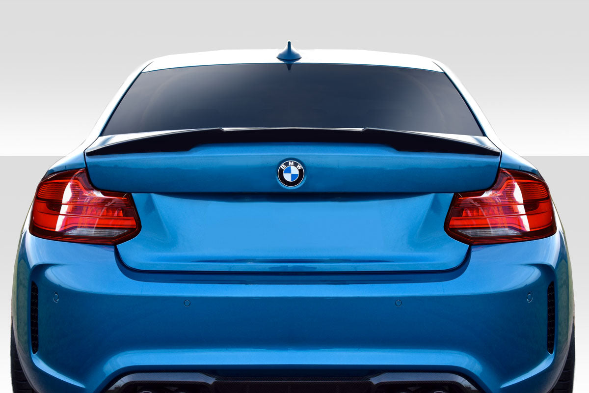 2014-2021 BMW 2 Series / 2016-2021 BMW M2 F22 F23 F87 Duraflex M4 Look Rear Wing Spoiler - 1 Piece (S)