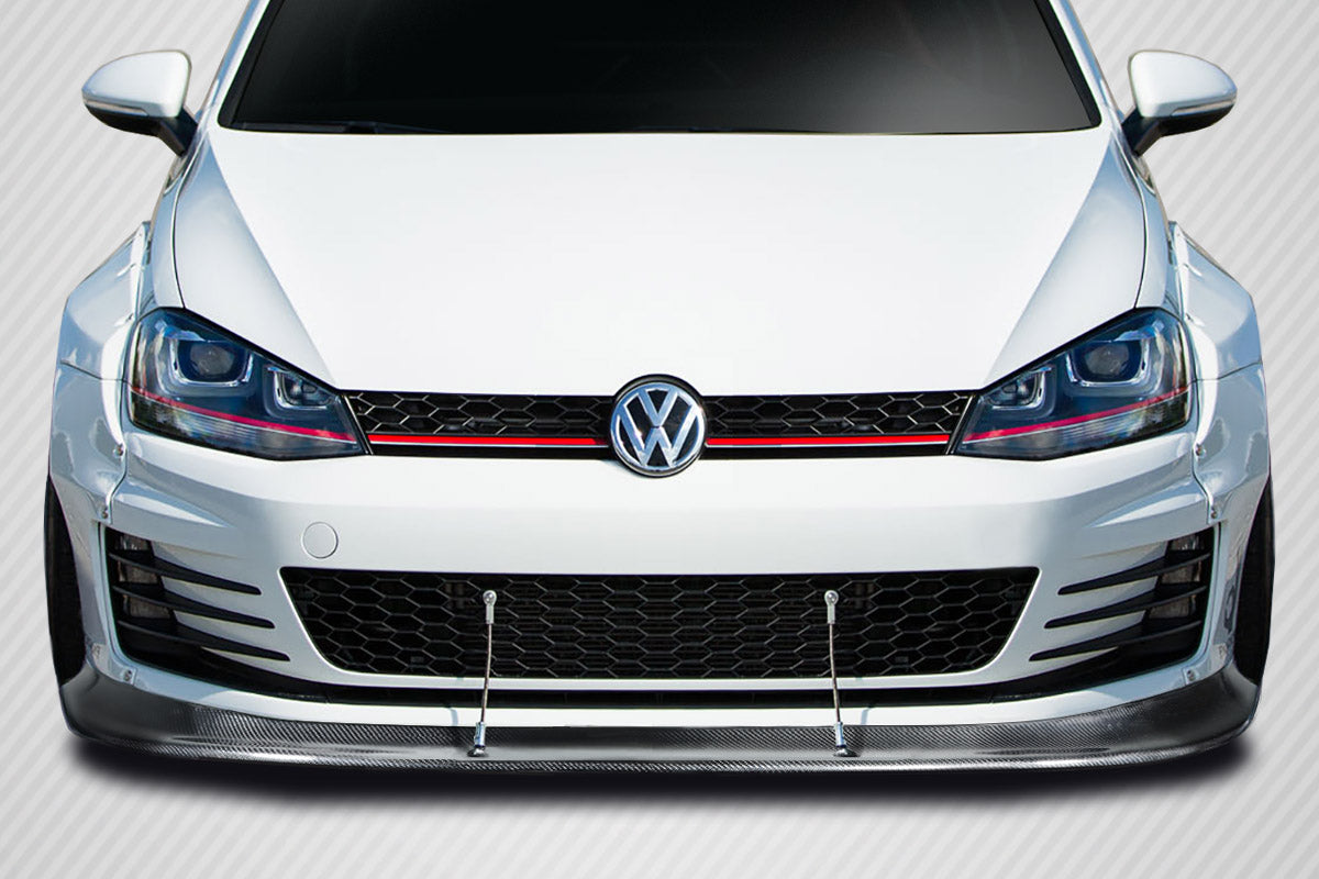 2015-2021 Volkswagen Golf / GTI Carbon Creations TKO RBS Front Lip Under Spoiler - 1 Piece