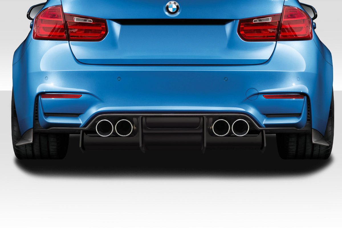 2014-2018 BMW M3 F80 2014-2020 M4 F82 F83 Duraflex Plasma Rear Diffuser - 4 Piece (S)