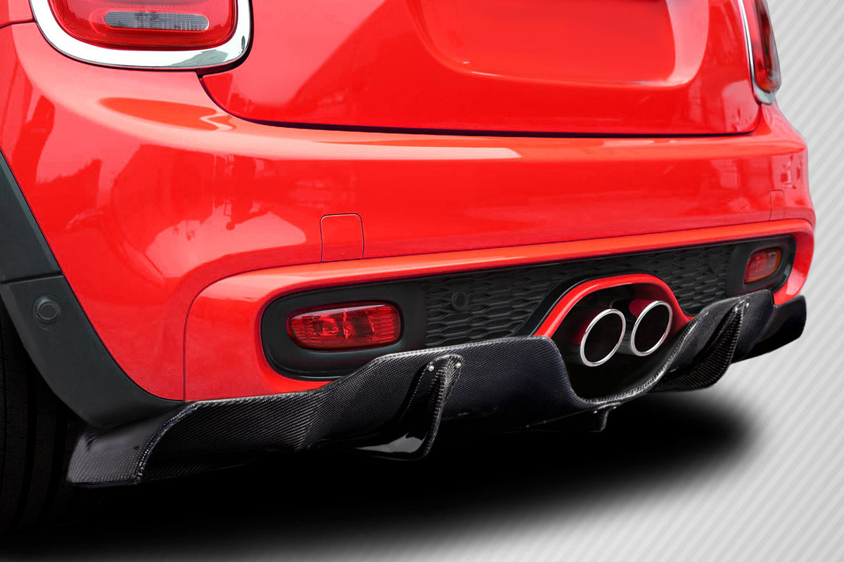 2014-2021 Mini Cooper S F55 F56 F57 Carbon Creations DLR Rear Diffuser - 1 Piece