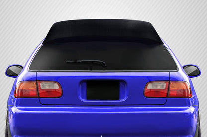 1992-1995 Honda Civic HB Carbon Creations Demon Rear Roof Wing Spoiler - 1 Piece