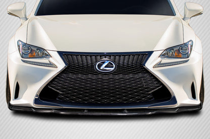 2014-2018 Lexus RC Series RC200T RC350 Carbon Creations AG Design Front Lip Spoiler - 1 Piece ( F Sport model only )