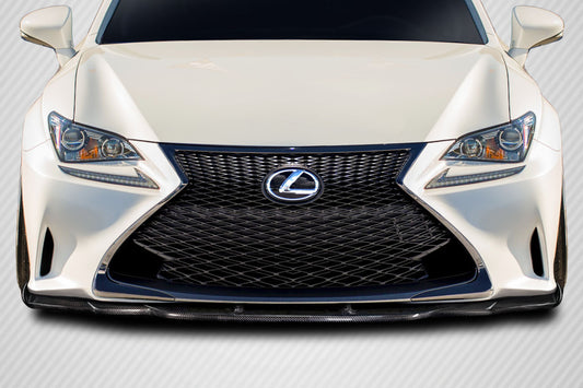 2014-2018 Lexus RC Series RC200T RC350 Carbon Creations AG Design Front Lip Spoiler - 1 Piece ( F Sport model only )