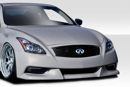 2008-2015 Infiniti G Coupe G37 Q60 Couture Polyurethane IPL Look Front Bumper - 1 Piece