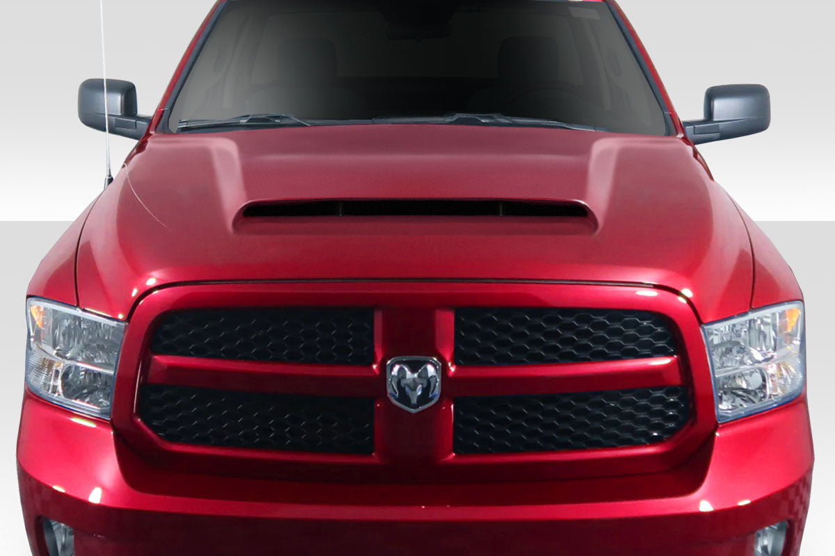 2009-2018 Dodge Ram 1500 Duraflex Demon Look Hood - 1 Piece