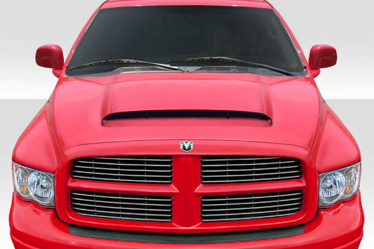 2002-2008 Dodge Ram 1500 2500 3500 Duraflex Demon Look Hood - 1 Piece