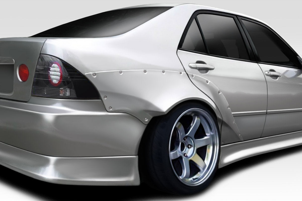 2000-2005 Lexus IS Series IS300 Duraflex RBS V2 Rear Fender Flares - 4 Piece