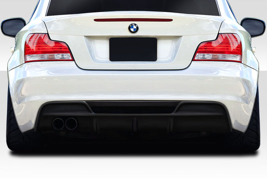 2008-2013 BMW 1 Series E82 E88 Duraflex R1 Rear Diffuser - 1 Piece (single exhaust)