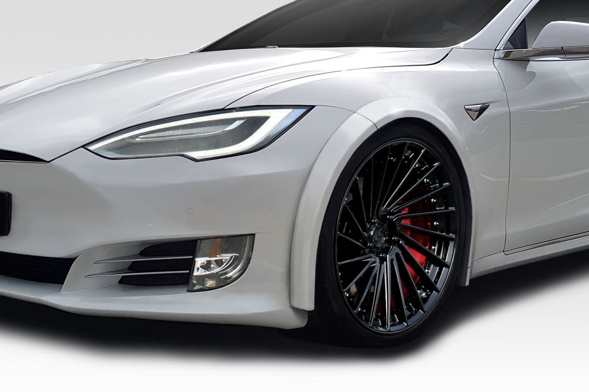 2012-2023 Tesla Model S Duraflex RVS Front Fender Flares - 4 Piece