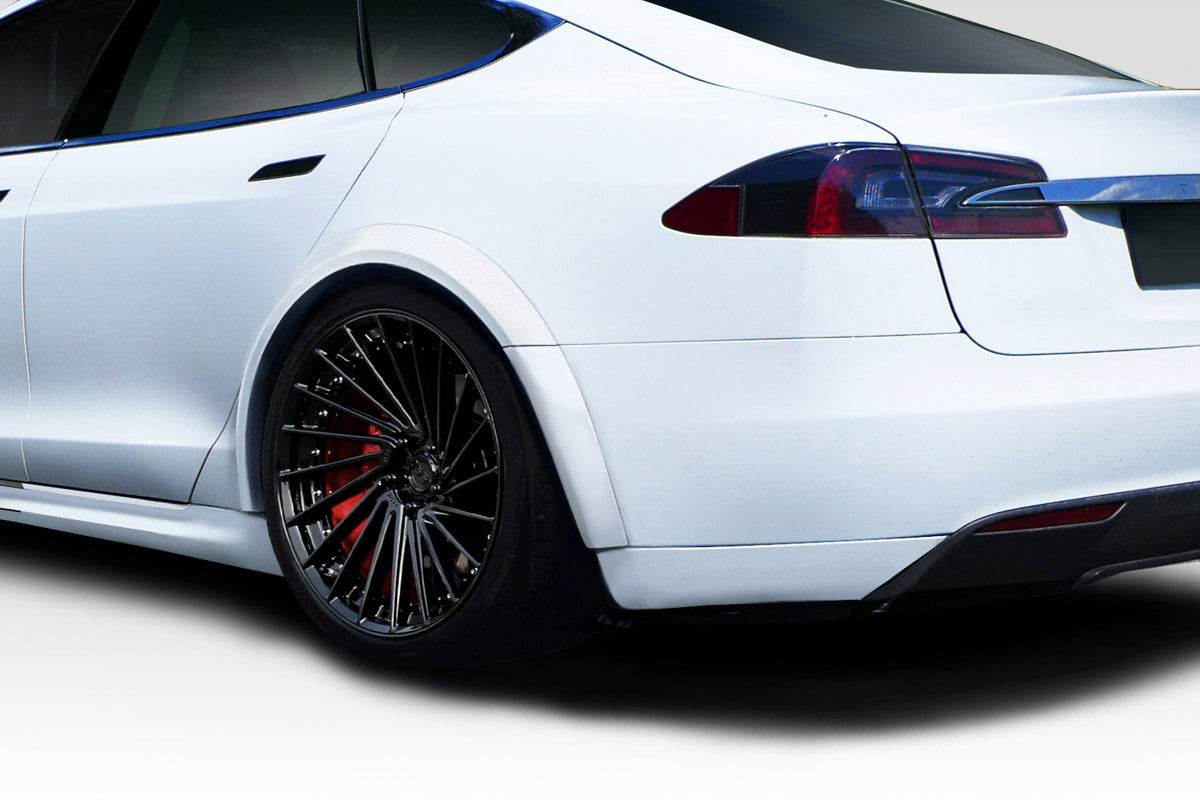 2012-2023 Tesla Model S Duraflex RVS Rear Fender Flares - 4 Piece