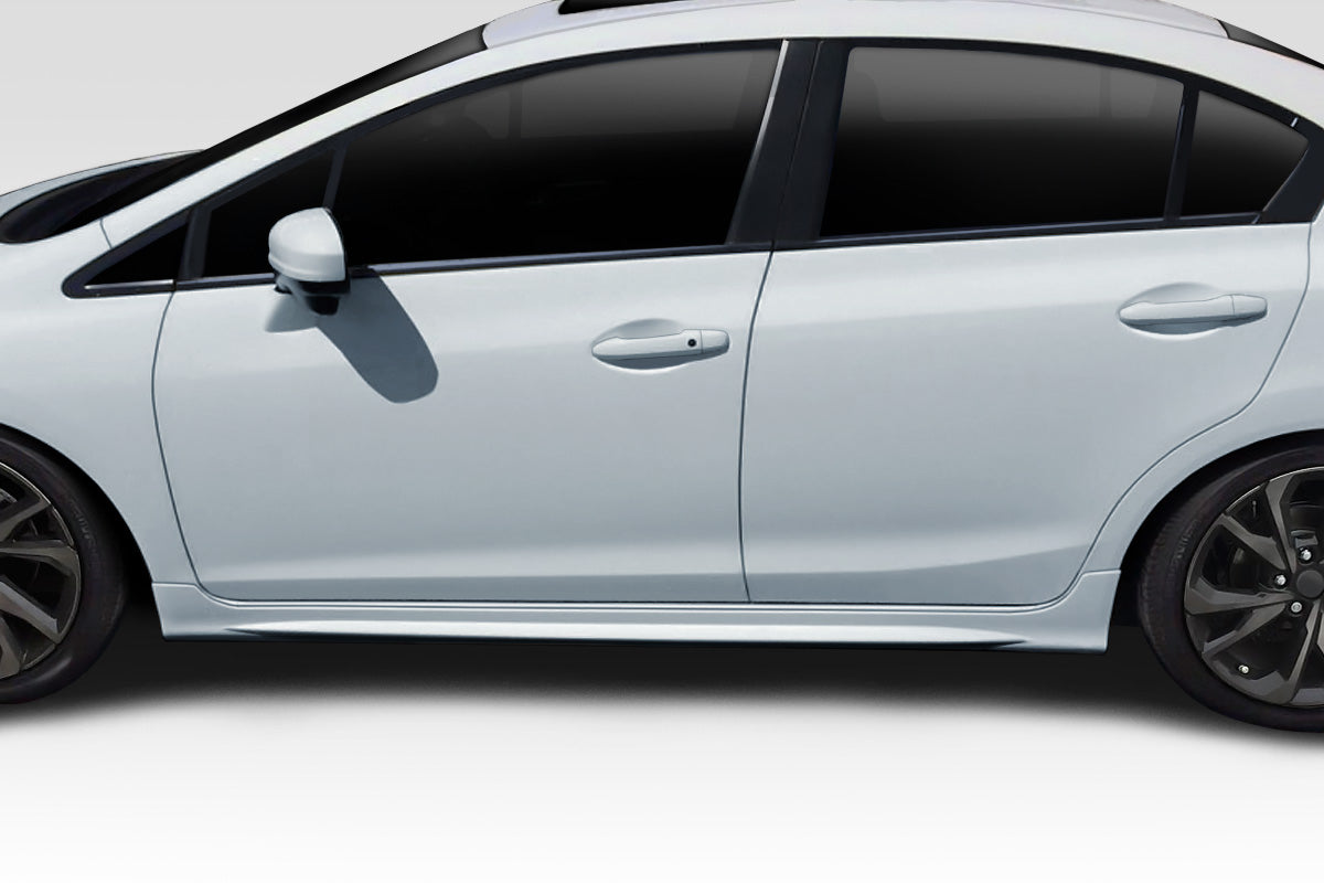 2012-2015 Honda Civic 4DR Duraflex Type M Side Skirts - 2 Piece