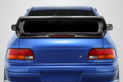 1993-2001 Subaru Impreza Carbon Creations STI Version 6 Look Rear Wing Spoiler - 1 Piece