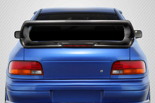 1993-2001 Subaru Impreza Carbon Creations STI Version 6 Look Rear Wing Spoiler - 1 Piece