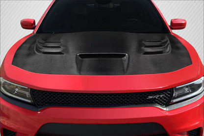 2015-2023 Dodge Charger Carbon Creations Viper Hood - 1 Piece