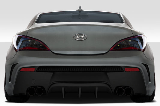 2010-2016 Hyundai Genesis Coupe 2DR Duraflex MSR Rear Bumper - 1 Piece