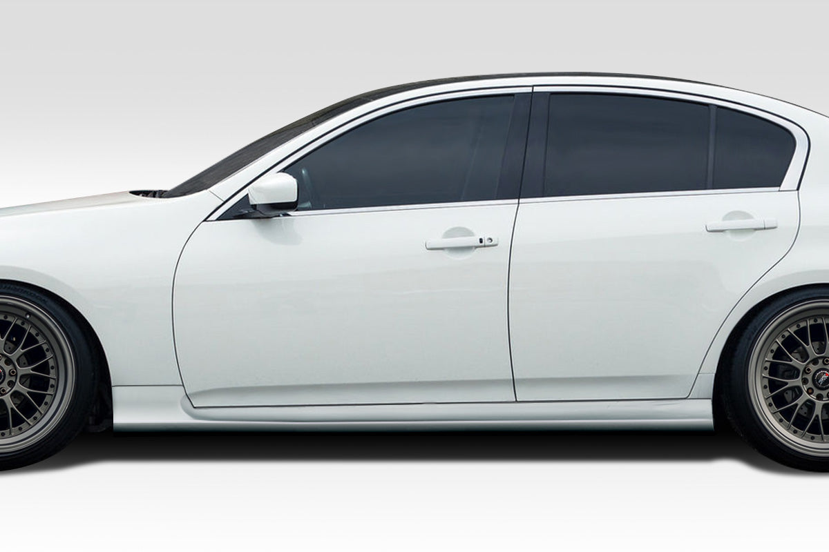 2008-2015 Infiniti G Sedan G37 Q40 Duraflex LBW Side Skirt Rocker Panels - 2 Piece