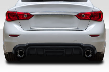 2014-2017 Infiniti Q50 Duraflex Lightspeed Rear Diffuser - 1 Piece