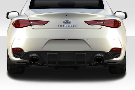 2017-2022 Infiniti Q60 Duraflex J Spec Rear Diffuser - 3 Piece