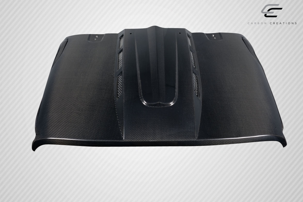 2019-2023 Jeep Wrangler JL Gladiator JT Carbon Creations Energy Hood - 1 Piece