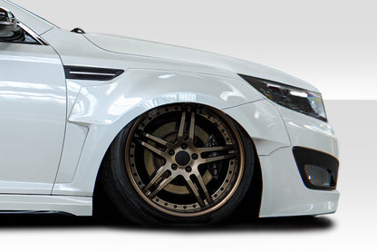 2011-2013 Kia Optima Duraflex CPR Wide Body Front Fender Flares - 4 Piece