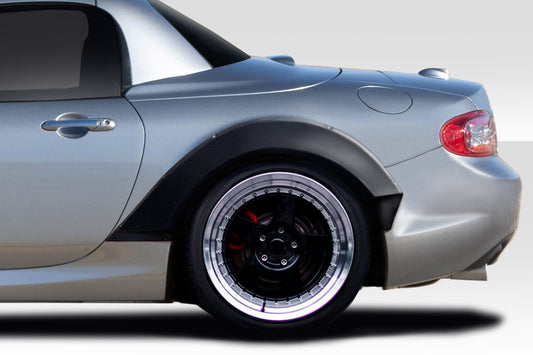 2006-2015 Mazda Miata MX-5 Duraflex RallyCross Rear Fender Flares - 2 Piece (S)