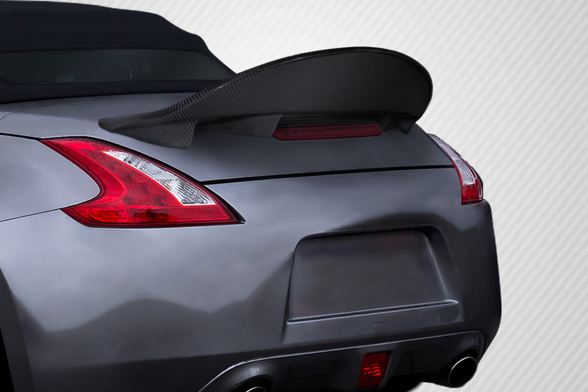 2009-2020 Nissan 370Z Z34 Convertible Carbon Creations Tornado Rear Wing Spoiler - 1 Piece