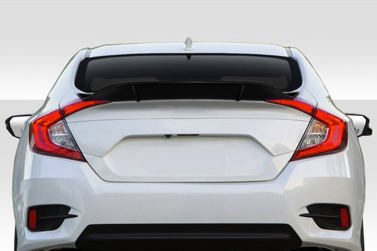 2016-2021 Honda Civic 4DR Duraflex Duckbill Rear Wing Spoiler - 3 Piece (S)