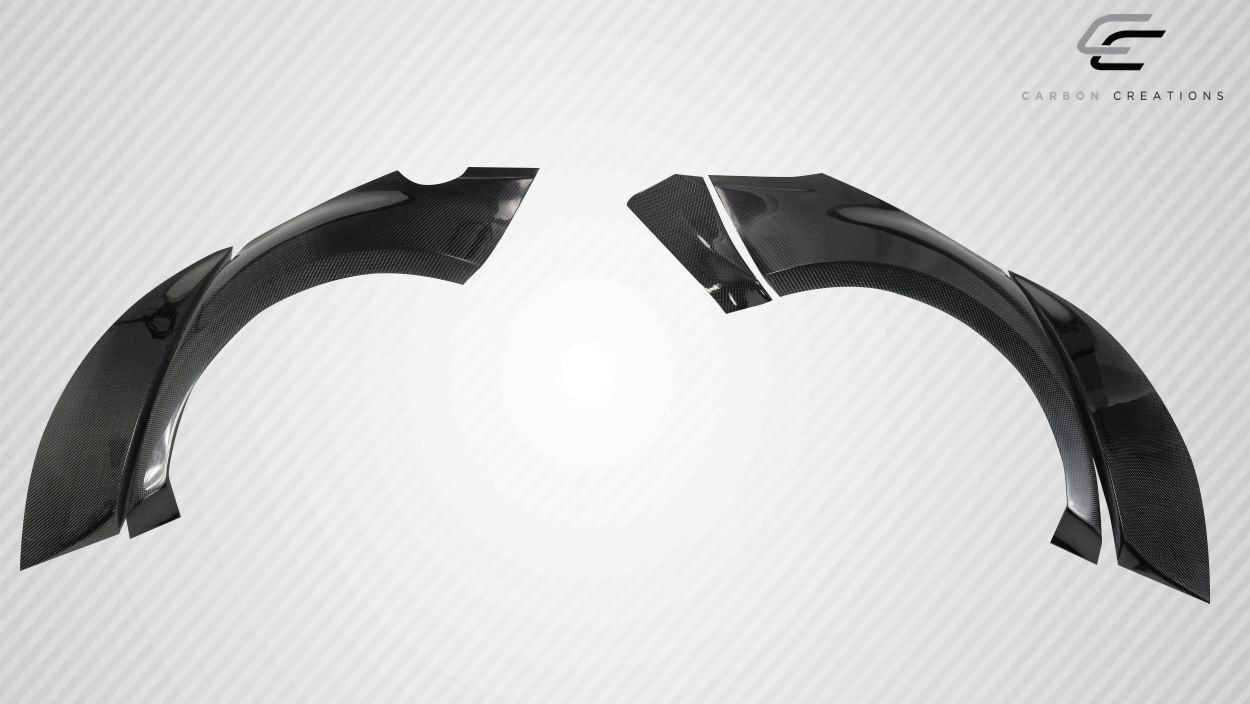 2011-2013 Kia Optima Carbon Creations CPR Wide Body Rear Fender Flares - 6 Piece (S)