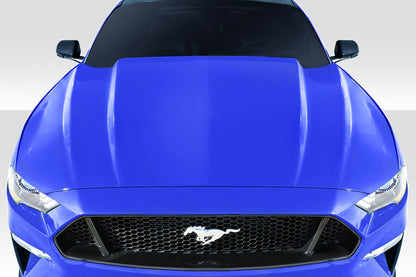 2018-2023 Ford Mustang Duraflex 3" Cowl Hood - 1 Piece