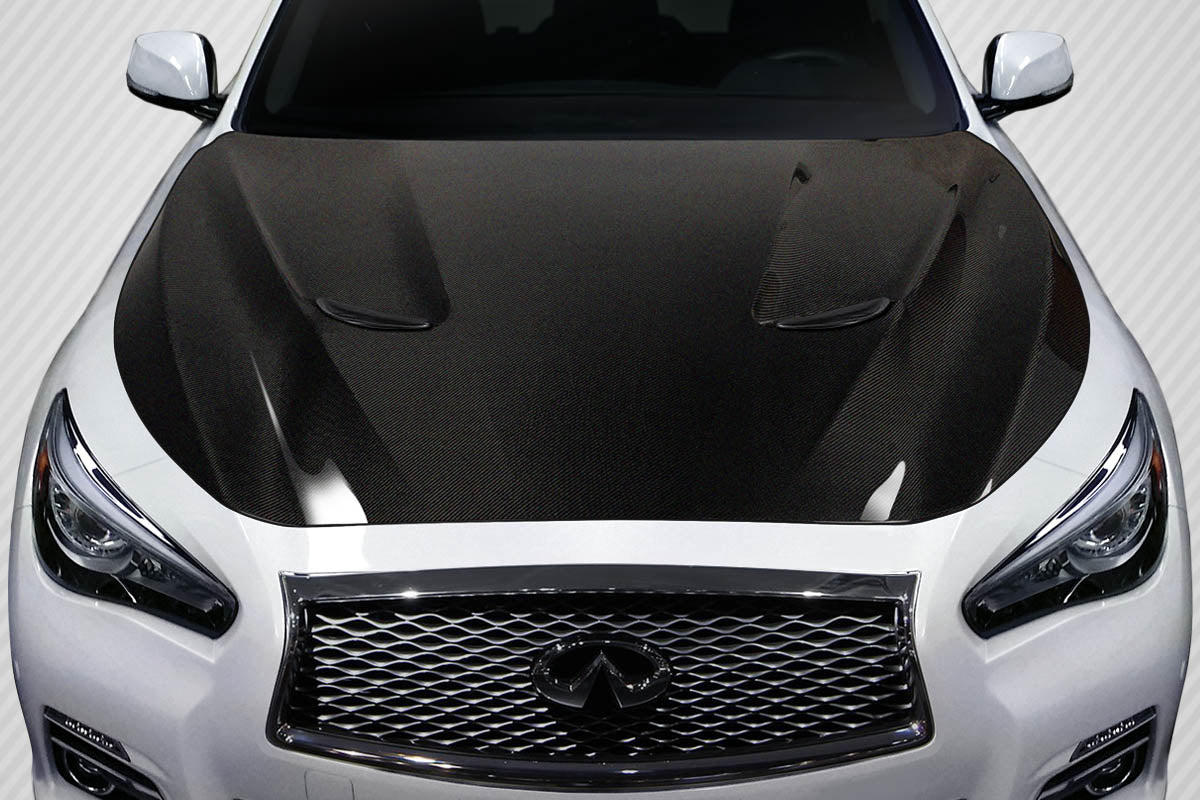 2014-2023 Infiniti Q50 Carbon Creations S Concept Hood - 1 Piece