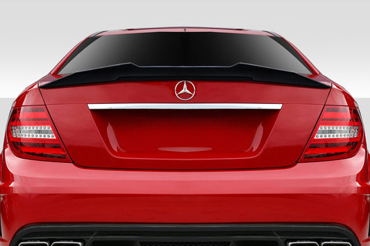 2008-2014 Mercedes C Class W204 4DR Duraflex Plasma Rear Wing Spoiler - 1 Piece