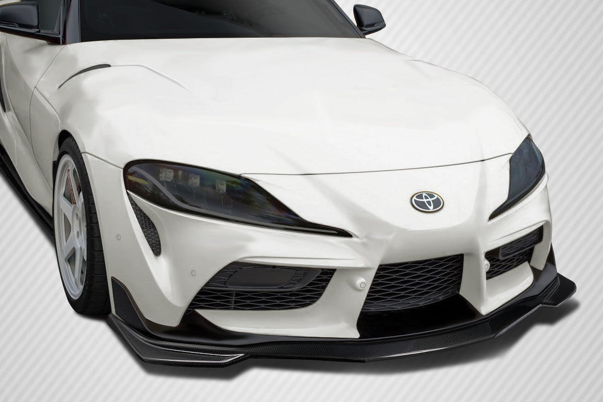 2019-2023 Toyota Supra A90 Carbon Creations Speed Front Lip Spoiler - 1 Piece