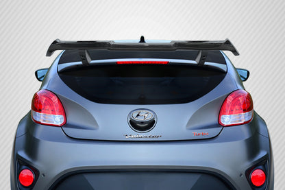 2012-2017 Hyundai Veloster Turbo Carbon Creations MR Wing Spoiler - 3 Piece