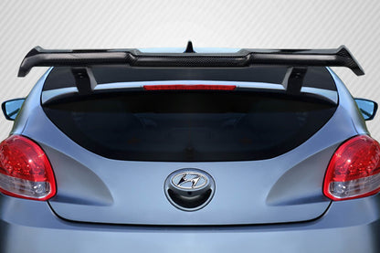 2012-2017 Hyundai Veloster Carbon Creations Nobo Rear Wing Spoiler - 3 Piece ( non turbo )