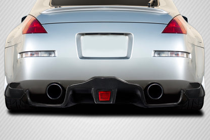 2003-2008 Nissan 350Z Z33 Carbon Creations F1 Rear Diffuser - 5 Piece ( fits G35 2DR / G37 2DR / 370Z )