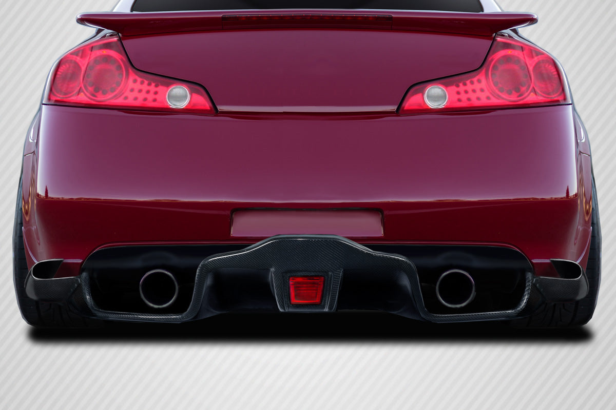 2003-2008 Nissan 350Z Z33 Carbon Creations F1 Rear Diffuser - 5 Piece ( fits G35 2DR / G37 2DR / 370Z )