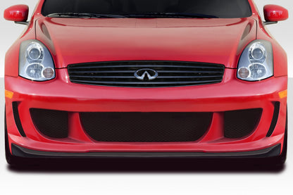 2003-2007 Infiniti G Coupe G35 Duraflex Strake Front Bumper Cover - 2 Piece