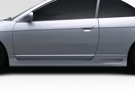 2001-2005 Honda Civic 2DR Duraflex H Tech Side Skirts Rocker Panels - 2 Piece