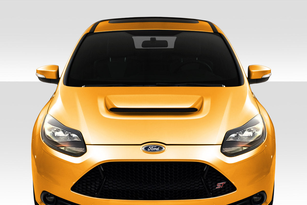 2012-2014 Ford Focus Duraflex Ram Air Hood - 1 Piece