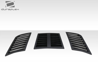 2003-2006 Nissan 350Z Z33 Duraflex GT1 Hood Vents - 3 Piece