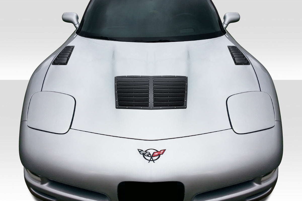 1997-2004 Chevrolet Corvette C5 Duraflex GTV Hood Vents - 3 Piece