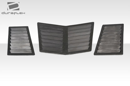 2005-2013 Chevrolet Corvette C6 Duraflex GT1 Hood Vents - 3 Piece