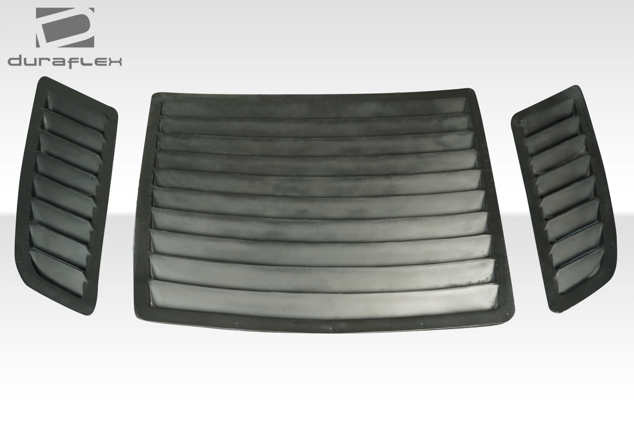 2015-2017 Ford Mustang Duraflex GT1 Hood Vents - 3 Piece