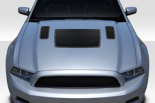 2013-2014 Ford Mustang Duraflex GT1 Hood Vents - 3 Piece