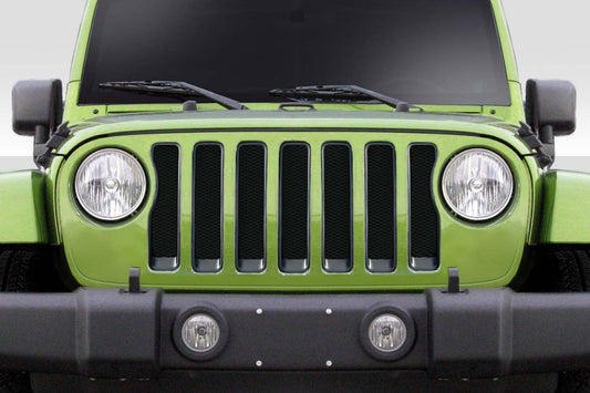 2007-2018 Jeep Wrangler Duraflex JK JL Look Grille - 1 Piece